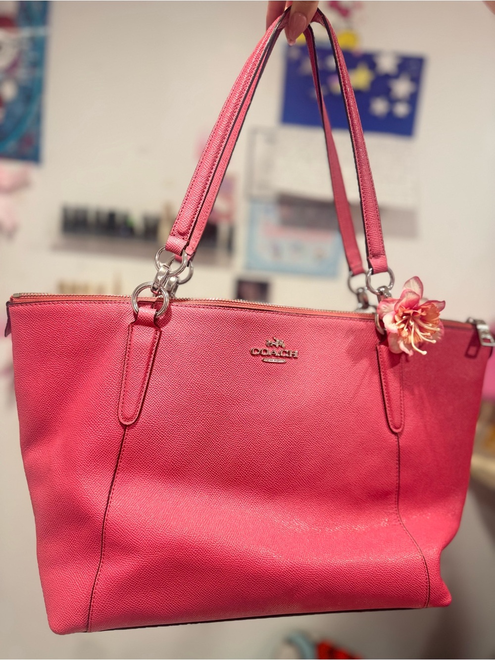 Coach Ava Leather Tote
